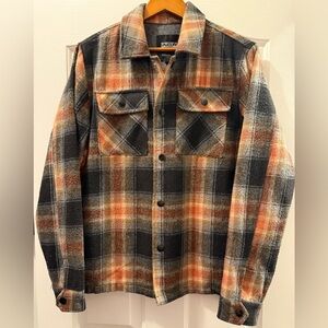 Ezekiel Plaid Flannel Shirt Jacket Shacket – Heavyweight Skate Workwear L